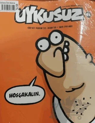 Uykusuz Dergisi Cilt: 62 2024 - 06 – Mürekkep Basın Yayın kitap kapağı