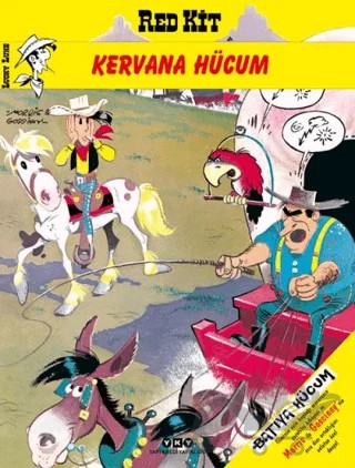 Red Kit Kervana Hücum – Morris – Yapı Kredi Yayınları kitap kapağı