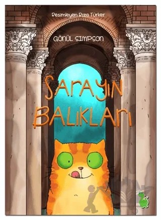 Sarayın Balıkları – Gönül Simpson – Yeşil Dinozor kitap kapağı