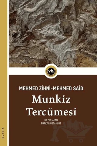 Munkiz Tercümesi – Mehmed Said, Mehmed Zihni – Vakıfbank Kültür Yayınları kitap kapağı