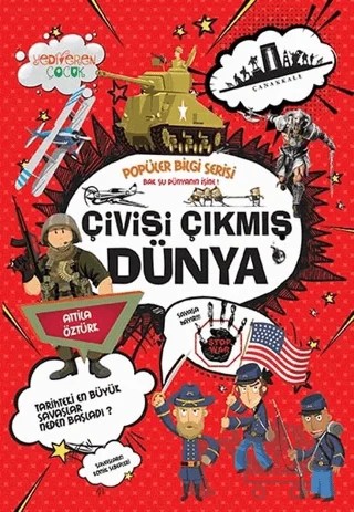 Çivisi Çıkmış Dünya - Popüler Bilgi Serisi – Attila Öztürk – Yediveren Çocuk kitap kapağı
