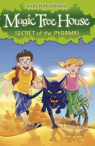 Magic Tree House 3: Secret of the Pyramid – Mary Pope Osborne – Red Fox kitap kapağı