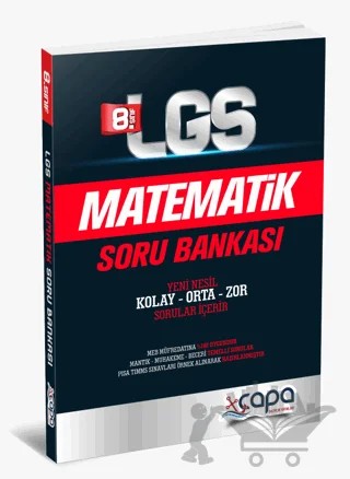 LGS Matematik Soru Bankası – Kolektif – Çapa Yayınları kitap kapağı