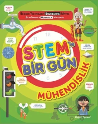 STEM'le Bir Gün - Mühendislik – Kolektif – Doğan Egmont Yayıncılık kitap kapağı