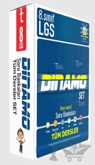 8. Sınıf Dinamo Tüm Dersler Soru Bankası Set – Kolektif – Tonguç Akademi kitap kapağı