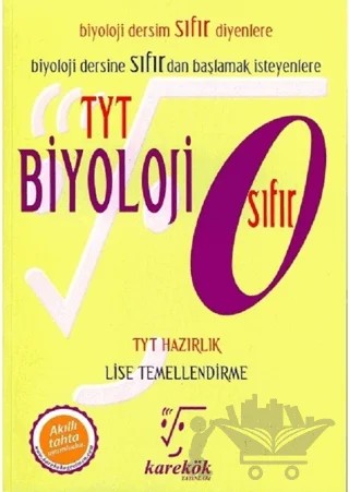 TYT Biyoloji Sıfır – Kolektif – Karekök Yayıncılık kitap kapağı