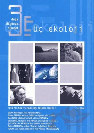 Üç Ekoloji Sayı: 5 – Kolektif – Yeni İnsan Yayınevi kitap kapağı