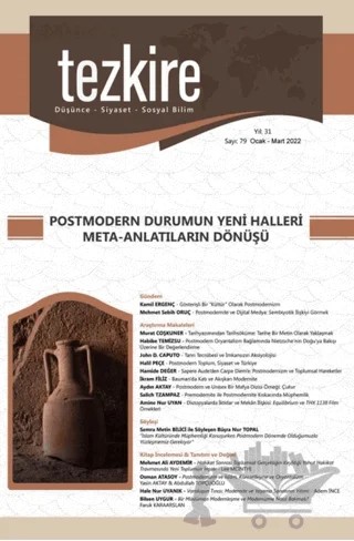 Tezkire Dergisi 79. Sayı Ocak - Mart 2022 – Tezkire Dergisi kitap kapağı