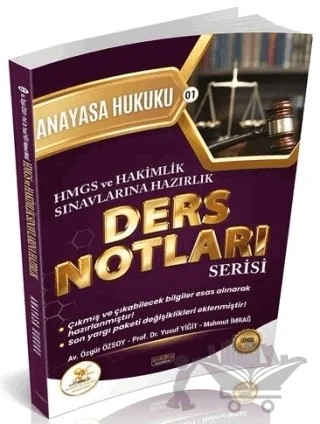 2026 HMGS Hakimlik HUKAL Anayasa Hukuku Ders Notları – Özgür Özsoy, Yusuf Yiğit, Mahmut İmrağ – Savaş Yayınevi kitap kapağı