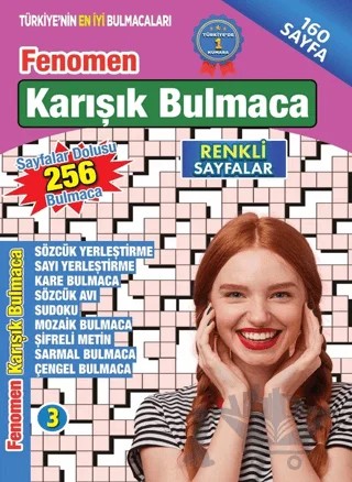 Fenomen Karışık Bulmaca 3 – Kolektif – Maxi Yayıncılık kitap kapağı