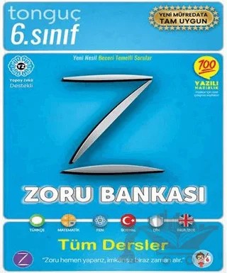 6. Sınıf Tüm Dersler Zoru Bankası – Kolektif – Tonguç Akademi kitap kapağı