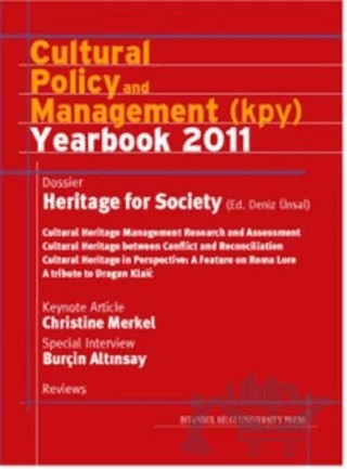 Cultural Policy and Management (KPY) Year Book 2011 – Deniz Ünsal – İstanbul Bilgi Üniversitesi Yayınları kitap kapağı