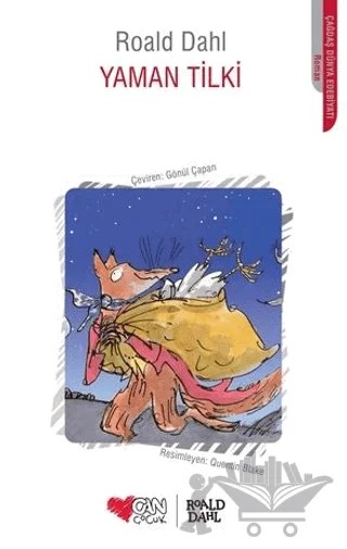 Yaman Tilki – Roald Dahl – Can Çocuk Yayınları kitap kapağı