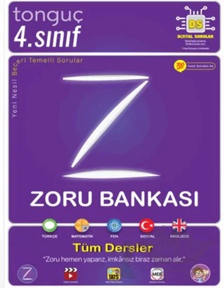4. Sınıf Tüm Dersler Zoru Bankası – Kolektif – Tonguç Akademi kitap kapağı