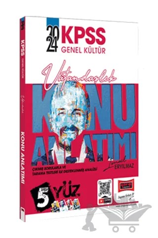 KPSS Genel Kültür 5Yüz Vatandaşlık Konu Anlatımlı – Kolektif – Yargı Yayınevi kitap kapağı