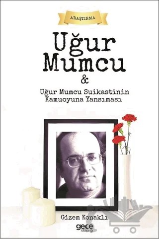 Uğur Mumcu ve Uğur Mumcu Suikastinin Kamuoyuna Yansıması – Gizem Konaklı – Gece Kitaplığı kitap kapağı