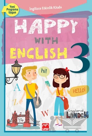 Happy With English 3 – Kolektif – UMP Yayınları kitap kapağı