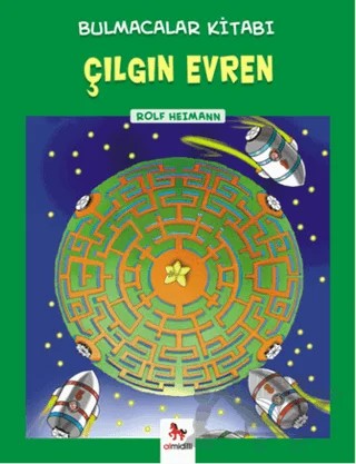 Bulmacalar Kitabı - Çılgın Evren – Rolf Heimann – Almidilli kitap kapağı