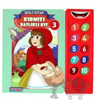 Kırmızı Başlıklı Kız - Sesli Kitap 3 – Kolektif – Smarteach kitap kapağı