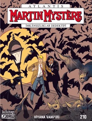 Martin Mystere Sayı 210 - Viyana Vampiri – Davide Barzi – Lal Kitap kitap kapağı