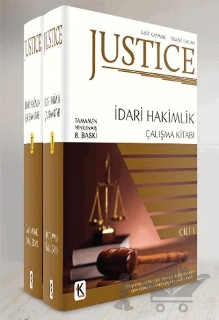 Justice İdari Hakimlik Çalışma Kitabı (2 Cilt Takım) 2018 Güncelleme Eki İlaveli – İsmail Ercan, Ümit Kaynak – Kuram Kitap kitap kapağı