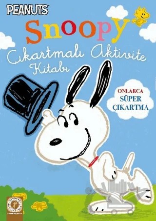 Snoopy - Çıkartmalı Aktivite Kitabı – Kolektif – Artemis Yayınları kitap kapağı