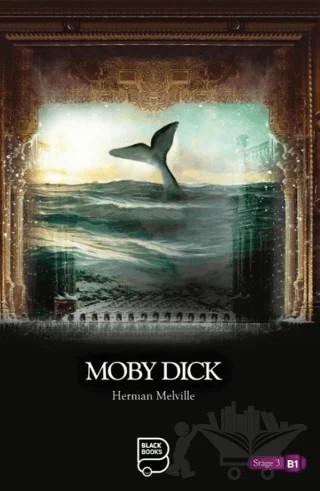 Moby Dick – Herman Melvılle – Black Books kitap kapağı