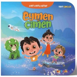 Eymen ile Çimen - TRT Çocuk Cırt Cırtlı Kitap – Kolektif – Artenino Yayıncılık kitap kapağı