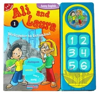 Ali and Laura 1 - Welcome to Istanbul (Sesli Kitap) – Kolektif – Smarteach kitap kapağı
