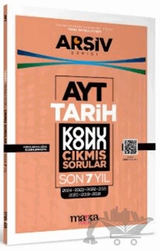 AYT Tarih Konu Konu Çıkmış Sorular Son 7 Yıl – Kollektif – Marka Yayınları kitap kapağı