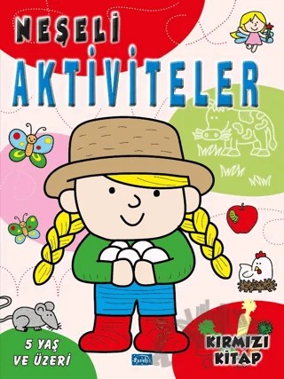 Neşeli Aktiviteler – Kırmızı Kitap – Kolektif – Parıltı Yayınları kitap kapağı