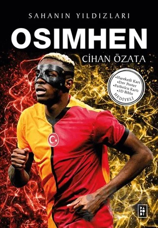Osimhen - Sahanın Yıldızları – Cihan Özata – Parodi Yayınları kitap kapağı