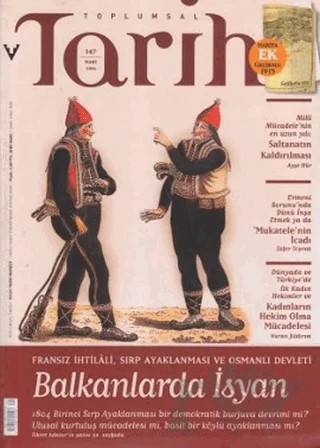 Toplumsal Tarih Dergisi Sayı: 147 – Tarih Vakfı Yurt Yayınları - Toplumsal Tarih Dergisi kitap kapağı