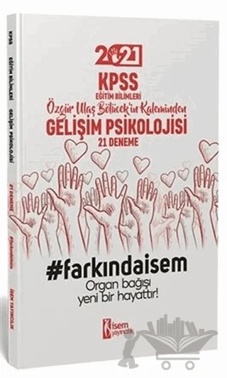 2021 KPSS Eğitim Bilimleri Gelişim Psikolojisi 21 Deneme – Özgür Ulaş Bölücek – İSEM Yayıncılık kitap kapağı