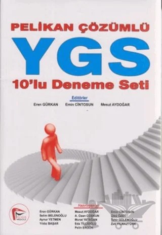 Pelikan Çözümlü YGS 10’lu Deneme Seti – Kolektif – Pelikan Tıp Teknik Yayıncılık kitap kapağı