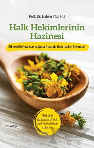 Halk Hekimlerinin Hazinesi – Erdem Yeşilada – Hayykitap kitap kapağı