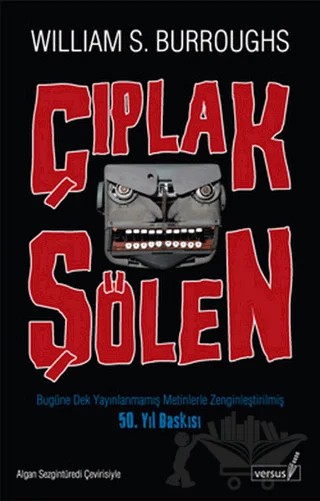 Çıplak Şölen – William S. Burroughs – Versus Kitap Yayınları kitap kapağı