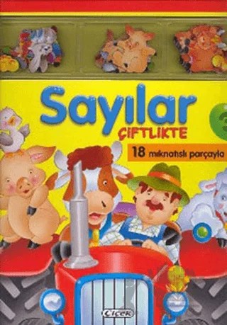 Sayılar Çiftlikte – Javier Inaraja – Çiçek Yayıncılık kitap kapağı