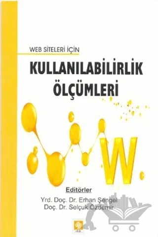 Web Siteleri için Kullanılabilirlik Ölçümleri – Kolektif – Ekin Basım Yayın kitap kapağı