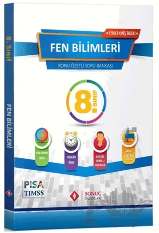 8. Sınıf LGS Fen Bilimleri Modüler Set – Kolektif – Sonuç Yayınları kitap kapağı