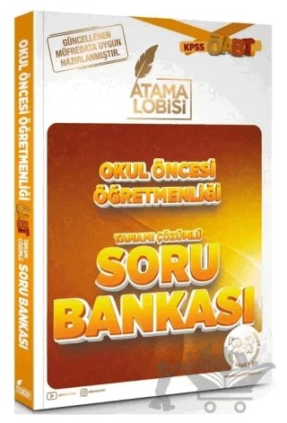 ÖABT Okul Öncesi Öğretmenliği Soru Bankası Çözümlü – Kolektif – Atama Lobisi Yayınları kitap kapağı