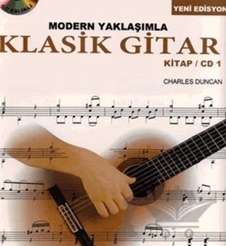 Modern Yaklaşımla Klasik Gitar Kitap / CD 1 – Charles Duncan – Porte Müzik Eğitim Merkezi kitap kapağı