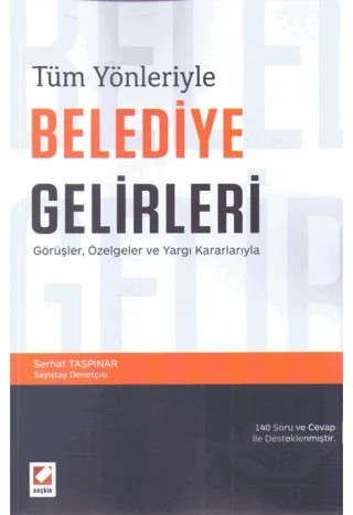 Belediye Gelirleri – Serhat Taşpınar – Seçkin Yayıncılık kitap kapağı