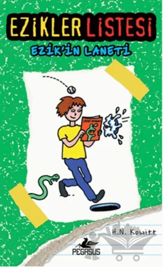 Ezikler Listesi 3 - Ezik`in Laneti – H. N. Kowitt – Pegasus Çocuk Yayınları kitap kapağı