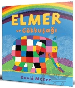 Elmer ve Gökkuşağı – David McKee – Mikado Yayınları kitap kapağı