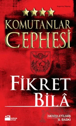 Komutanlar Cephesi – Fikret Bila – Doğan Kitap kitap kapağı