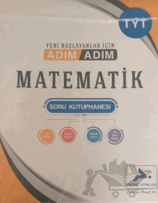 TYT Adım Adım Matematik Soru Kütüphanesi – Kolektif – Paraf Yayınları kitap kapağı