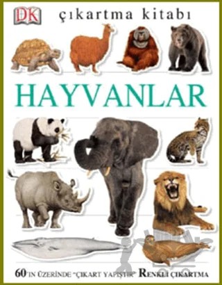 Çıkartma Kitabı: Hayvanlar – Amanda Rayner – Pearson Çocuk Kitapları kitap kapağı