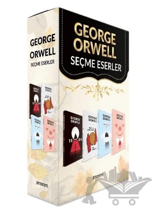 George Orwell Seçme Eserleri Seti - 4 Kitap Takım – George Orwell – Anonim Yayıncılık kitap kapağı