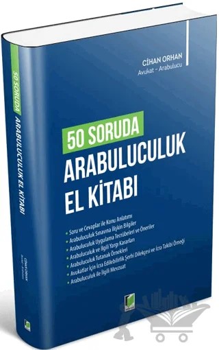 50 Soruda Arabuluculuk El Kitabı – Cihan Orhan – Adalet Yayınevi kitap kapağı
